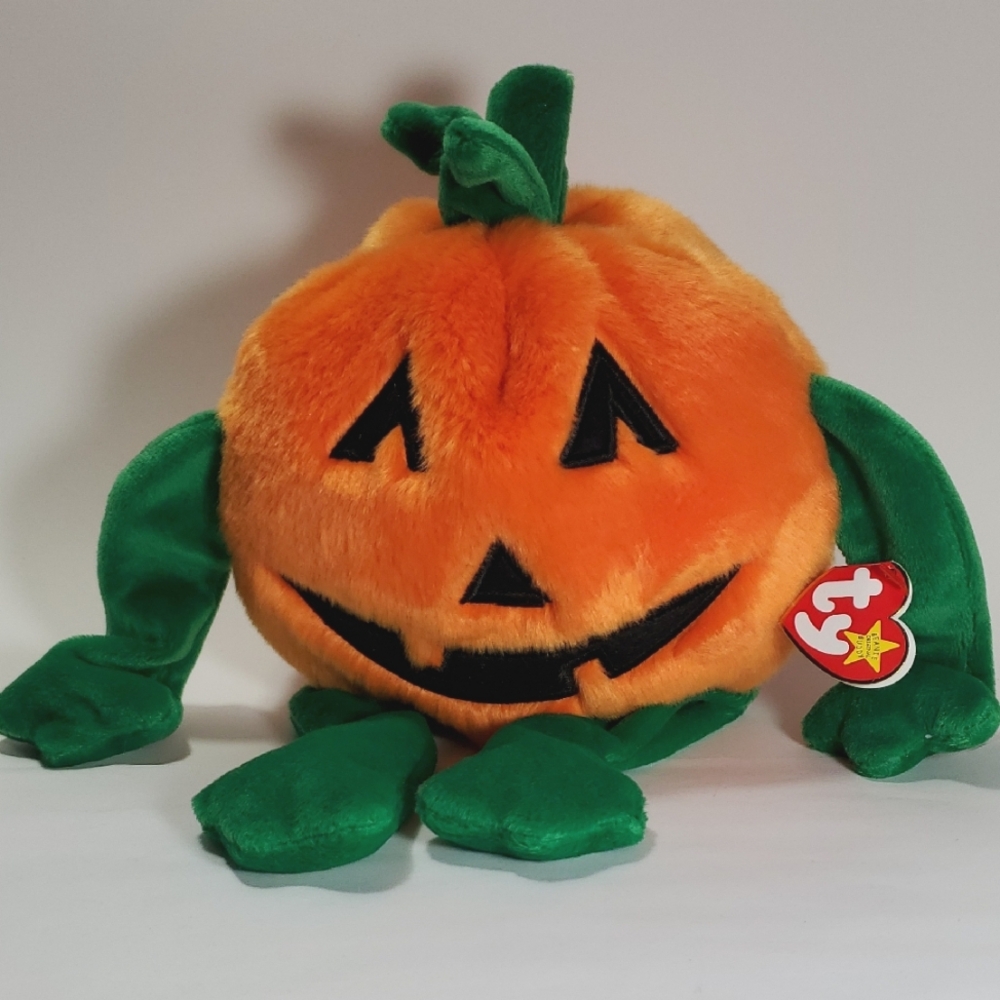 Vintage Ty Beanie Buddy "Pumkin"